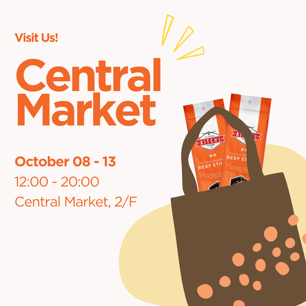 Join Aitch’s Biltong at Central Market!