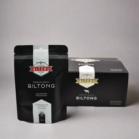 Aitch's Wagyu Sliced Biltong (10Pcs)