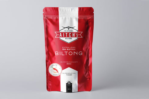 Aitch's Garlic & Chilli Extra Lean Biltong