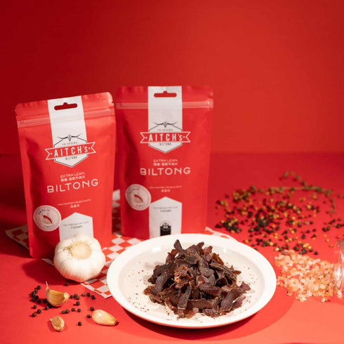 Aitch's Garlic & Chilli Extra Lean Biltong